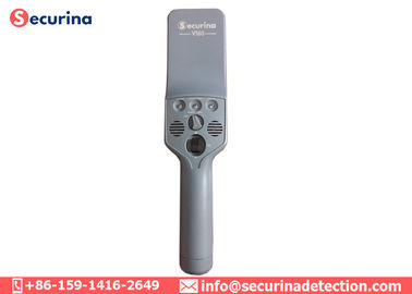 Audible / Light Alarm Metal Detector Wands For Security 4 Level Sensitivity Adjustable