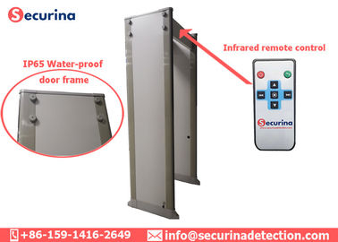 IP65 Weather Proof Walk Through Security Screeners Equipment 45 Multi Zone Detection