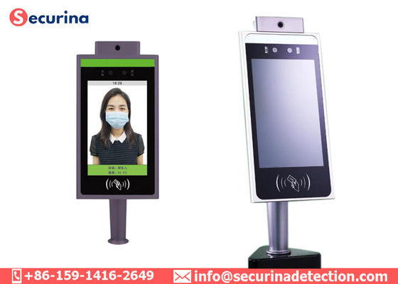 अभिगम नियंत्रण के लिए 20W द्विनेत्री कैमरा चेहरा पहचान तापमान मापन प्रणाली
