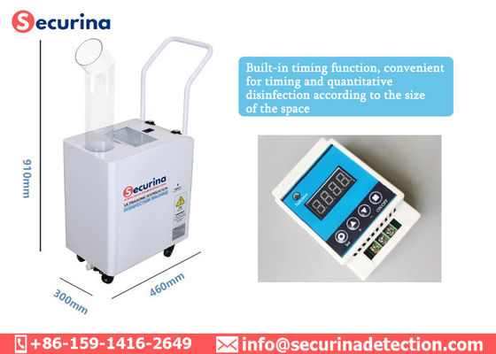 Ultrasonic Mobile Sanitizer Sterilization Equipment Wired / Wireless Power Supply